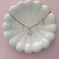 Seaside Seashell Charm Necklace