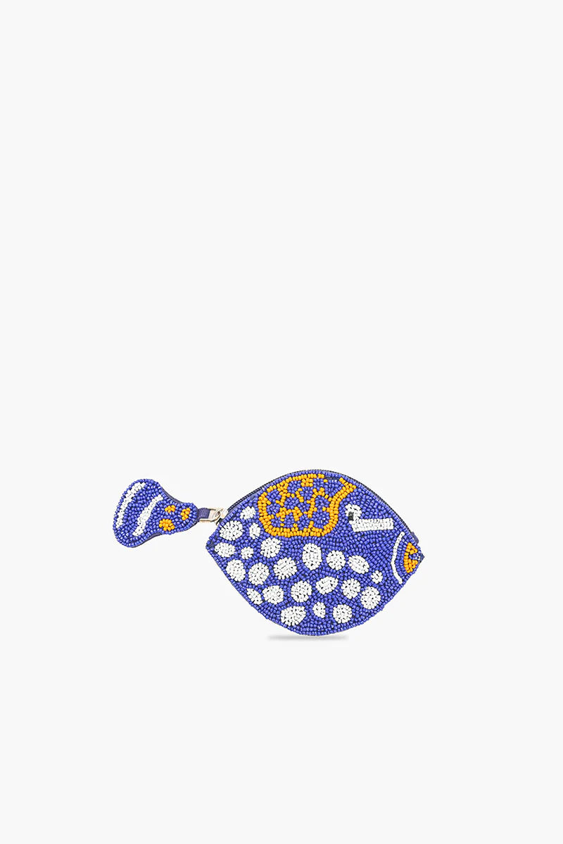 Blue Fish Coin Pouch