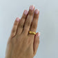 Stainless Steel Croissant Ring