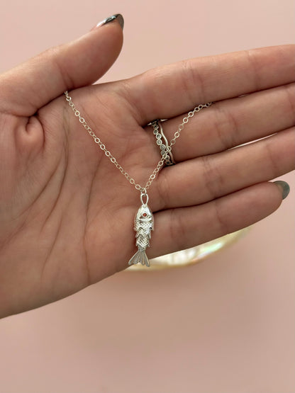 Silver Swimmy Fish