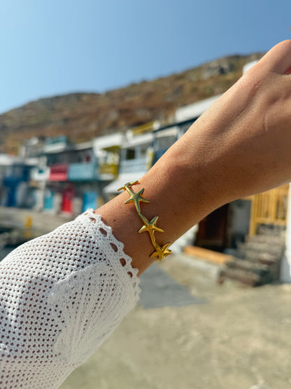 Starfish Cuff Bracelet