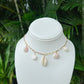 Lido Key Real Seashell Charm Necklace