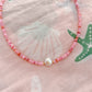 Pink Shell & Coin Pearl Necklace