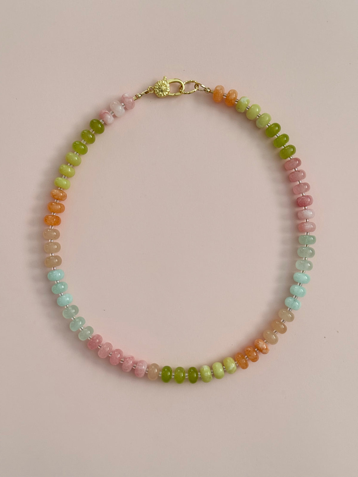 Citrus Beaded Necklace