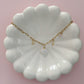 Rosemary Seashell Charm Necklace