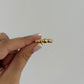 Gold Stainless Steel Ball Ring