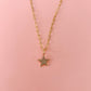 Blue Star Necklace