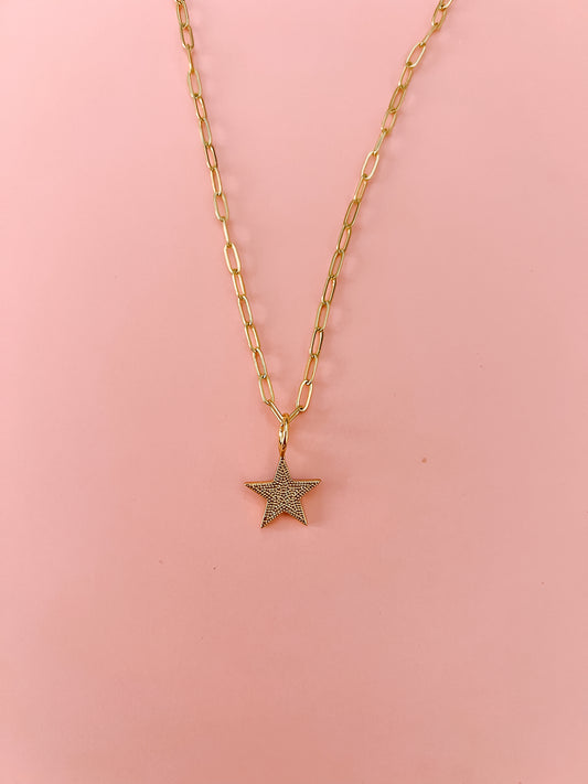 Blue Star Necklace