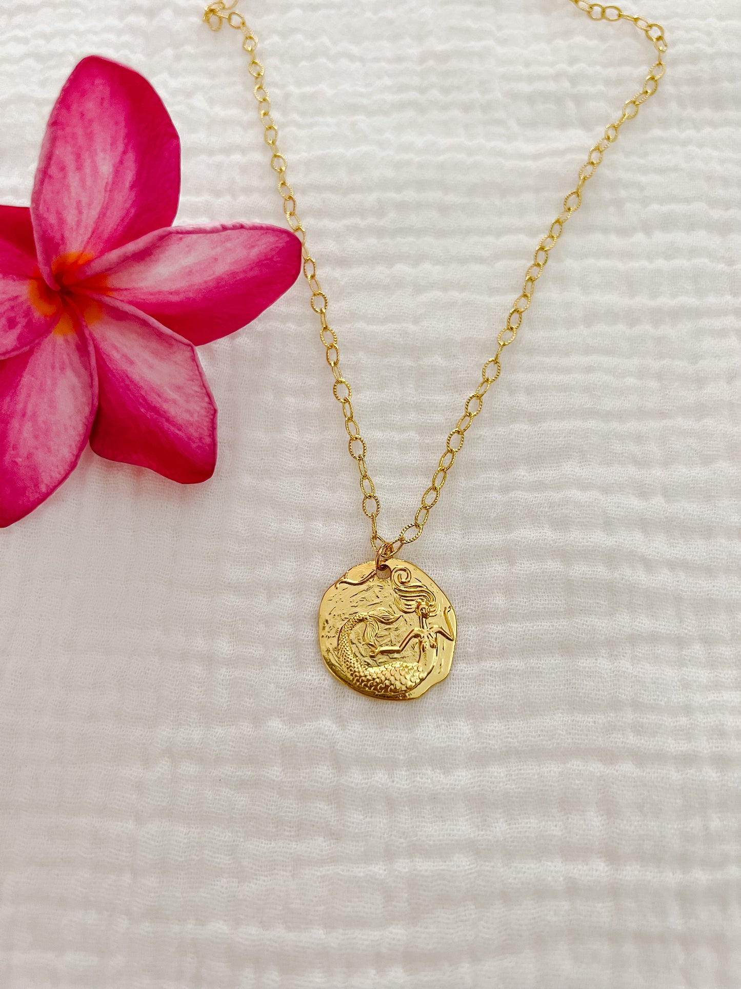 Mermaid Coin Necklace