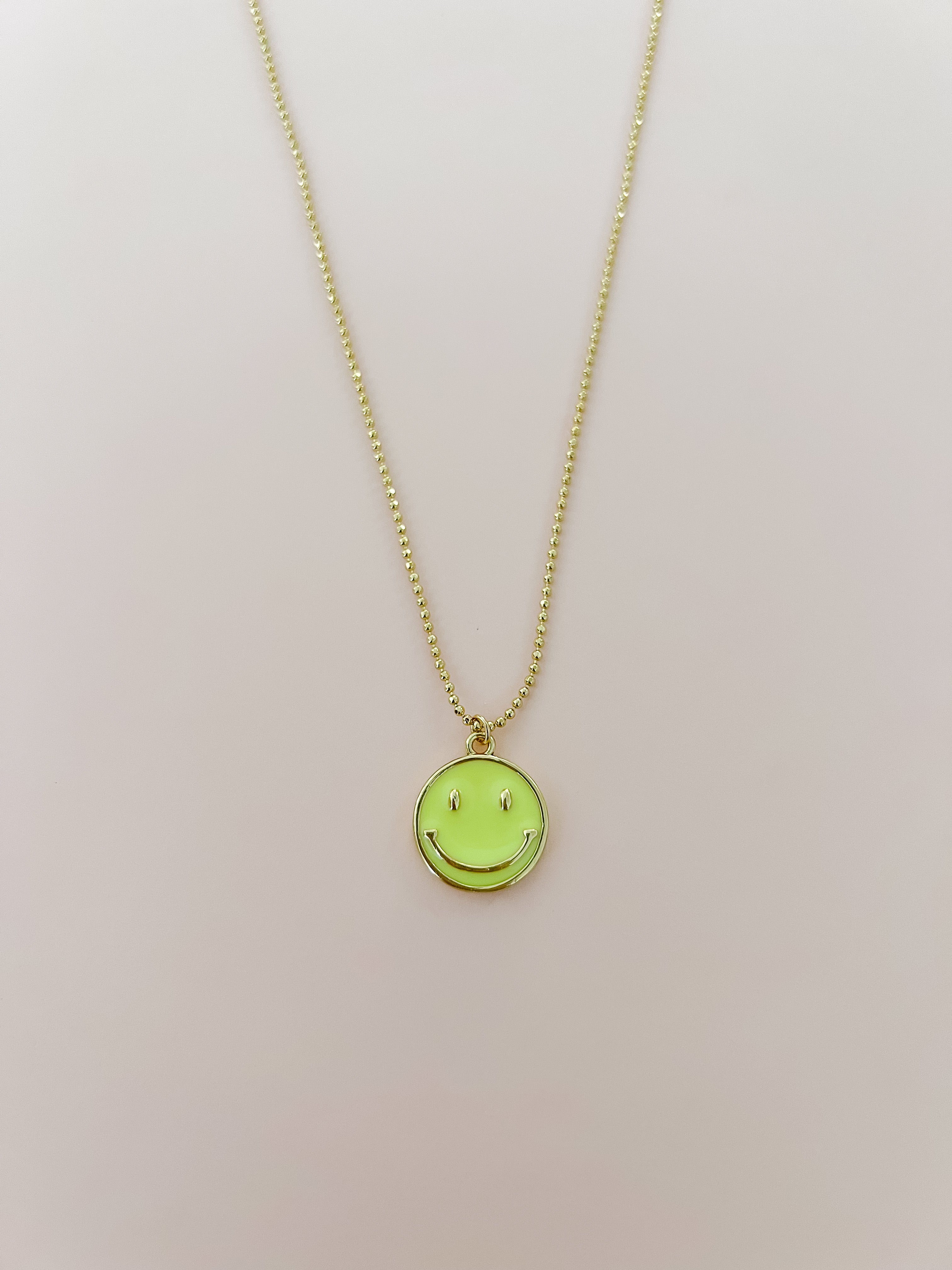 Smiley Face Necklace, Gold Smiley Necklace, Silver Smiley Necklace - Etsy  India