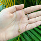 Gold Sand Dollar Necklace