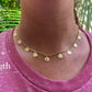 Golden Shells Layering Necklace