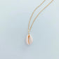 Cowrie Shell Layering Necklace Lightweight