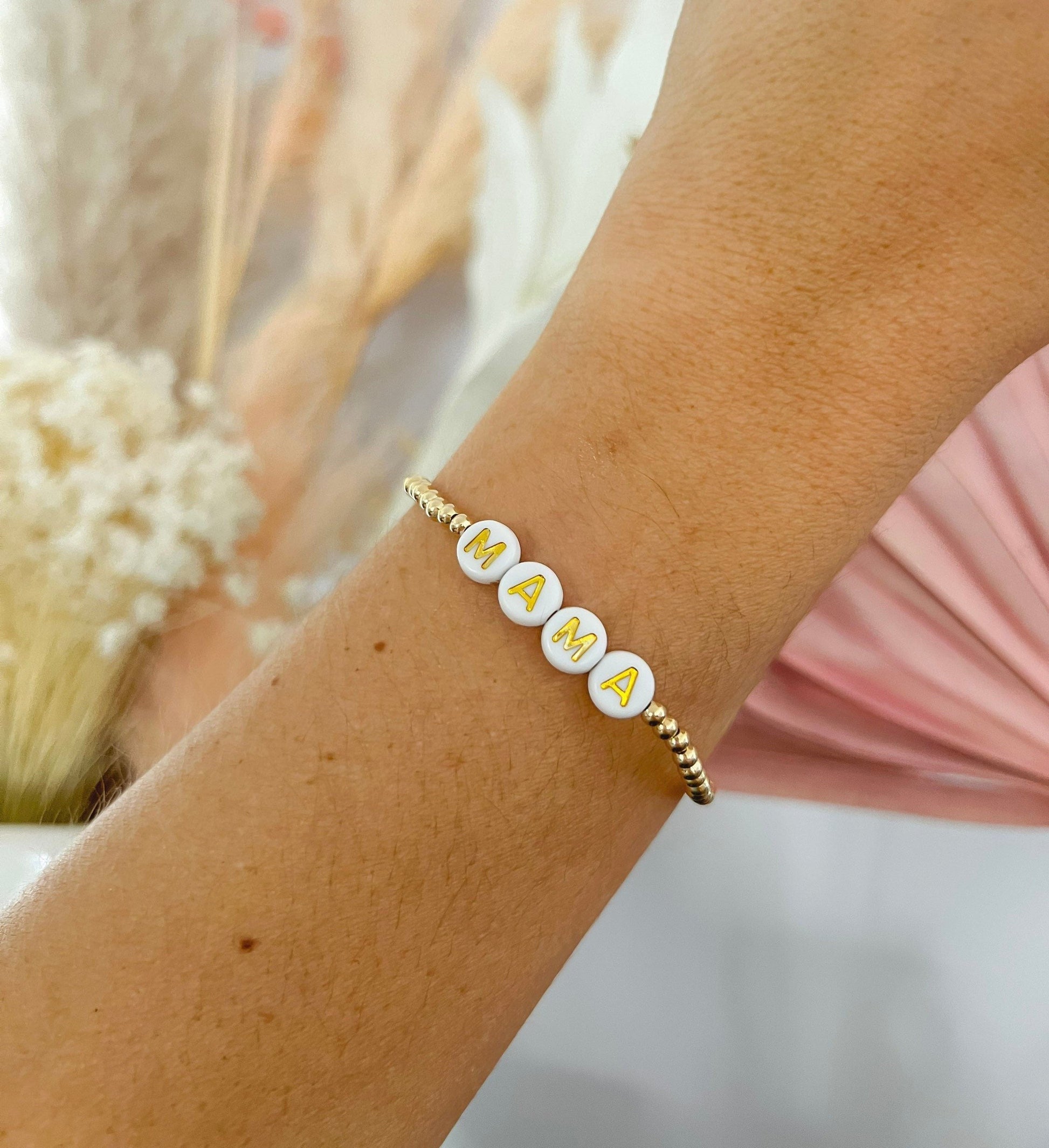 Gold Filled Mama Bracelet – Mermaid and Me - Main Image