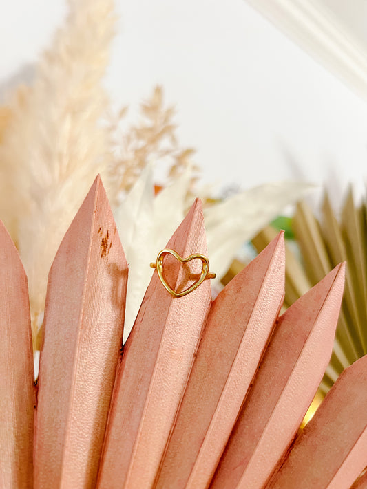 Perfect Heart Adjustable Ring