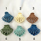 Matte Seashell Hair Claw Clip