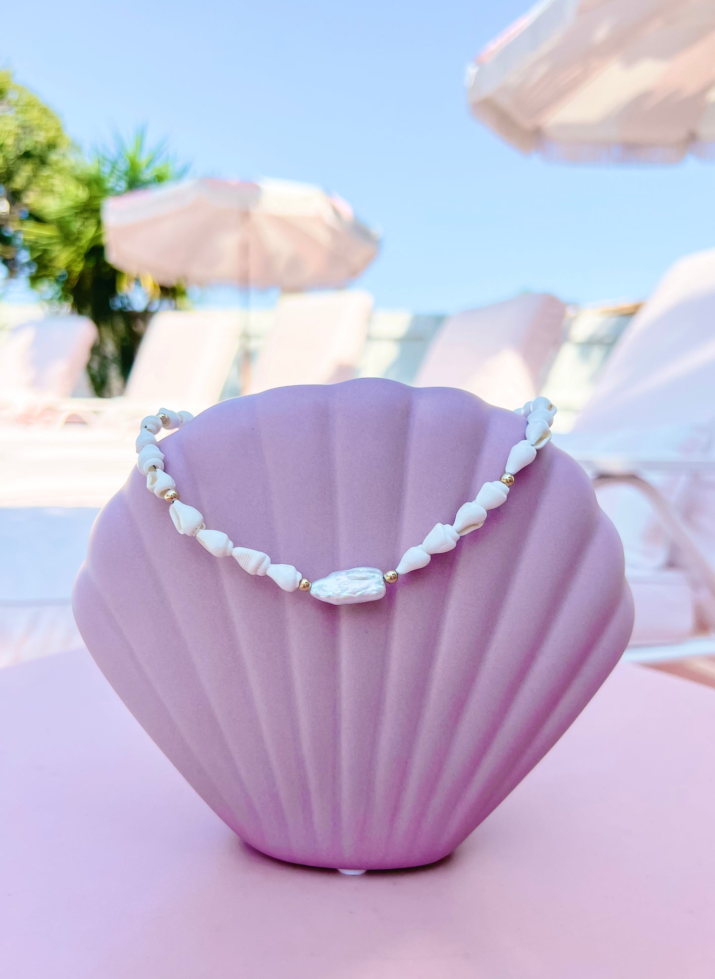 Shell & Pearl Necklace