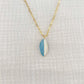 Blue Surfs Up Necklace