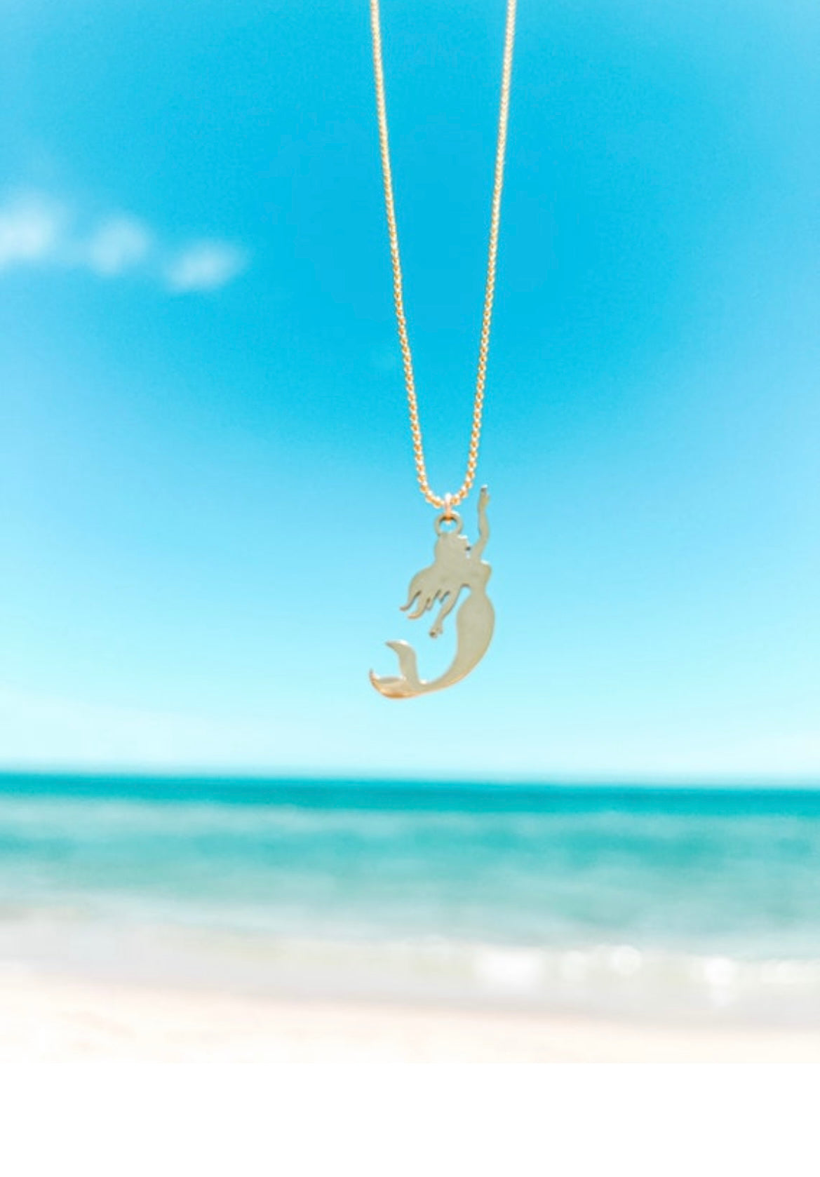 Gold Mermaid Necklace