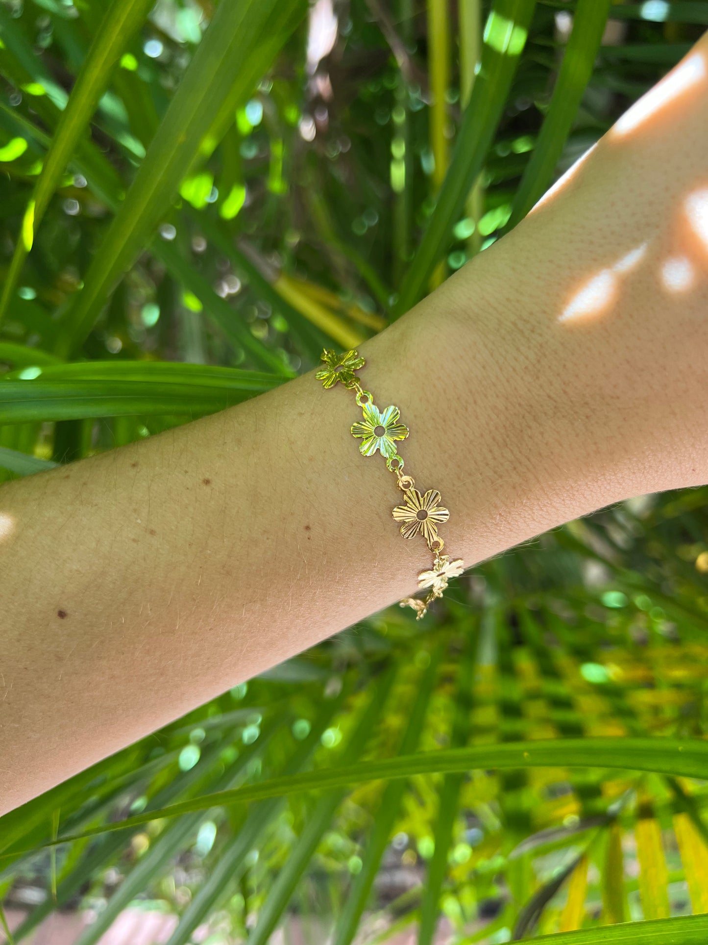 Golden Daisy Bracelet