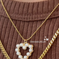 Pearl Heart Necklace