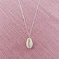 Sterling Silver Cowrie Shell Necklace