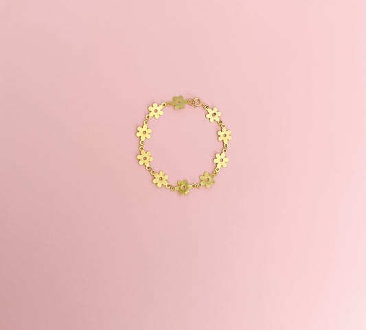 Golden Daisy Bracelet